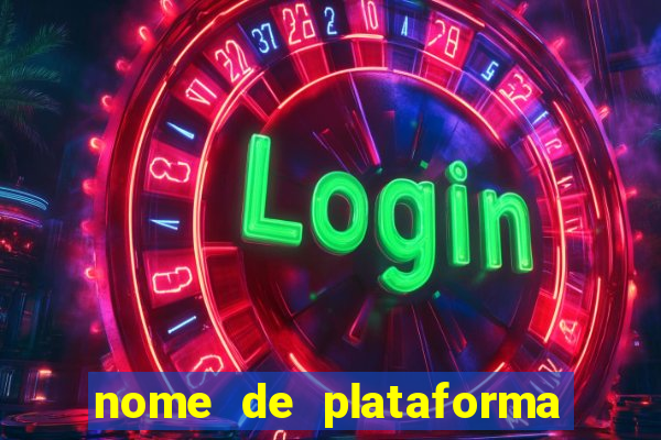 nome de plataforma de jogos